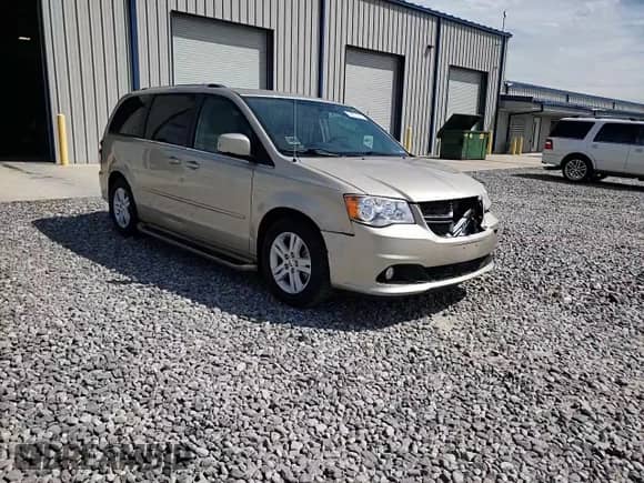 2013 Dodge Grand Caravan Crew with VIN 2C4RDGDG6DR700029, listed as a Copart auction lot 69057705 with 64,797 mi miles and Salvage title. Bid and sale history available at DreamBid. Image 14.