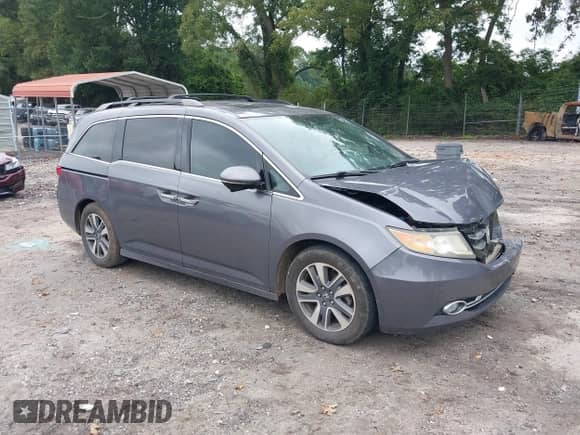 2015 Honda Odyssey Touring Elite с VIN 5FNRL5H94FB126547, выставлен на аукционе IAAI как лот 42952290 с пробегом 120 000 миль миль и . История ставок и продаж доступна на DreamBid. Изображение 1.