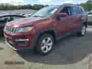 2021 Jeep Compass Latitude with VIN 3C4NJDBB3MT578739, listed as a Copart auction lot 71029945 with 34,626 mi miles and Salvage title. Bid and sale history available at DreamBid. Image 1.