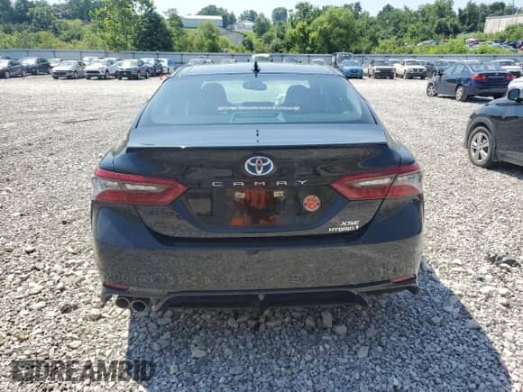 2023 Toyota Camry Hybrid XSE с VIN 4T1K31AK8PU608496, выставлен на аукционе Copart как лот 65897805 с пробегом 37 445 миль миль и Списание • Salvage title. История ставок и продаж доступна на DreamBid. Изображение 6.