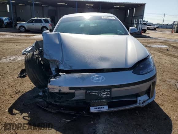 2025 Hyundai Ioniq 6 SEL с VIN KMHM34AC3SA095851, выставлен на аукционе Copart как лот 61585115 с пробегом 1 706 миль миль и Списание • Salvage title. История ставок и продаж доступна на DreamBid. Изображение 5.