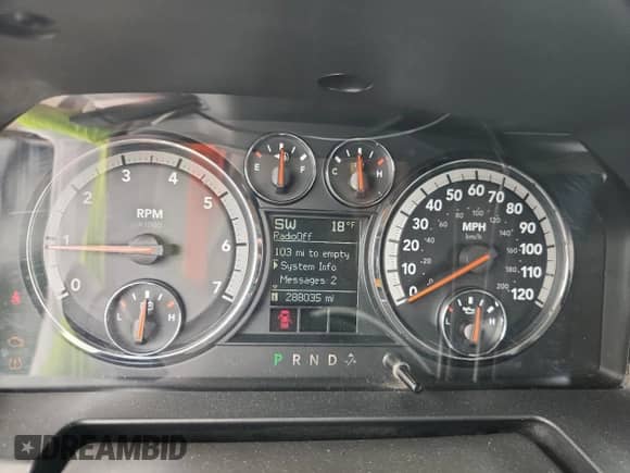 2009 Dodge 1500 SLT with VIN 1D3HB18P89S815088, listed as a Copart auction lot 64679325 with 288,035 mi miles and Salvage title. Bid and sale history available at DreamBid. Image 9.