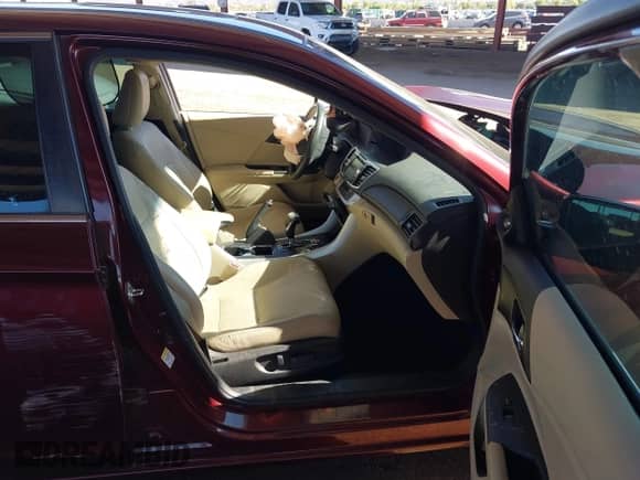 2014 Honda Accord EX-L with VIN 1HGCR2F83EA296811, listed as a IAAI auction lot 43302722 with 174,268 mi miles and . Bid and sale history available at DreamBid. Image 5.