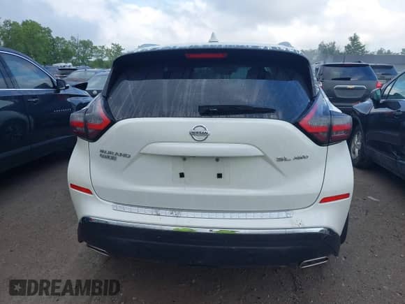 2020 Nissan Murano SL with VIN 5N1AZ2CS6LN133965, listed as a IAAI auction lot 42837124 with 43,442 mi miles and . Bid and sale history available at DreamBid. Image 16.