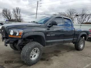 2006 Dodge 1500 Laramie with VIN 1D7HA18236S699347, listed as a Copart auction lot 47446105 with Not provided miles and Salvage title. Bid and sale history available at DreamBid. Image 1.