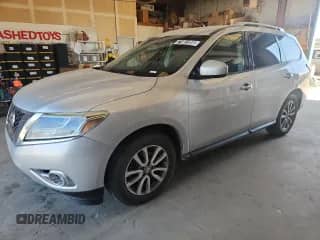 2016 Nissan Pathfinder Platinum with VIN 5N1AR2MM9GC601396, listed as a Copart auction lot 71881095 with 87,122 mi miles and Clean title. Bid and sale history available at DreamBid. Image 1.