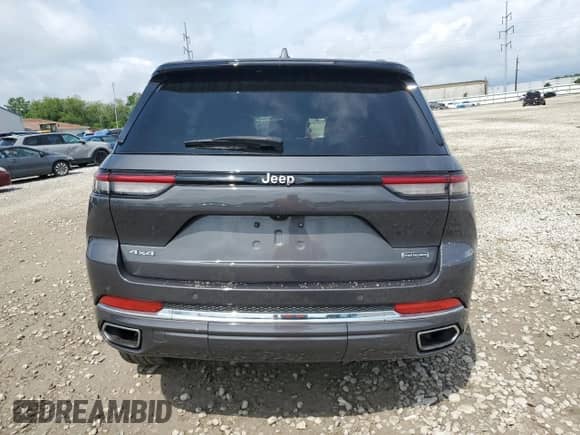 2023 Jeep Grand Cherokee Overland z VIN 1C4RJHDG3P8737215, wystawiony jako Copart lot #58858905 z przebiegiem 28 364 mil mil oraz Szkoda całkowita • Salvage title. Historia ofert i sprzedaży dostępna na DreamBid. Obrazek 6.