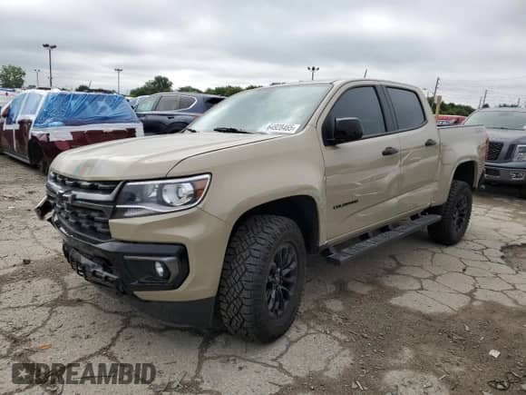 2022 Chevrolet Colorado 4WD Z71 with VIN 1GCGTDEN5N1331854, listed as a Copart auction lot 64928465 with 6,859 mi miles and Salvage title. Bid and sale history available at DreamBid. Image 1.