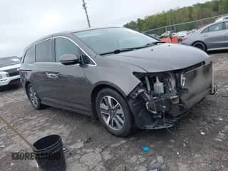 2015 Honda Odyssey Touring Elite с VIN 5FNRL5H99FB037265, выставлен на аукционе IAAI как лот 43382890 с пробегом 96 182 миль миль и . История ставок и продаж доступна на DreamBid. Изображение 1.