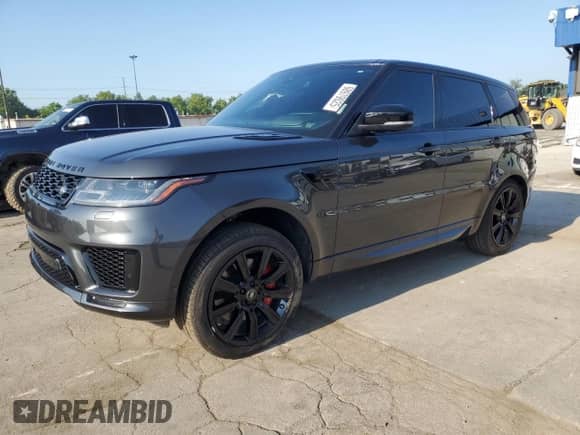2018 Land Rover Range Rover Sport with VIN SALWR2RE9JA184658, listed as a Copart auction lot 68979025 with 113,732 mi miles and Salvage title. Bid and sale history available at DreamBid. Image 1.