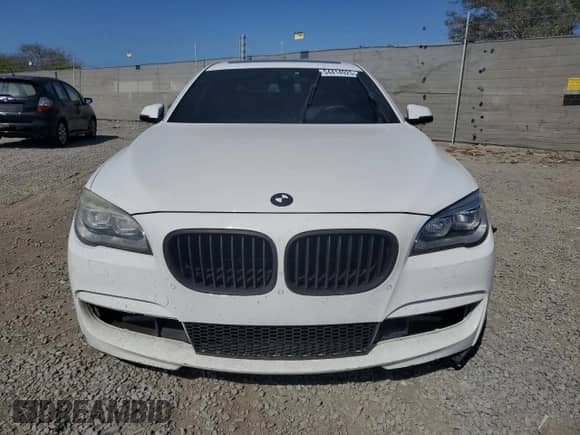 2014 BMW 7 Series ALPINA B7 with VIN WBAYE8C5XED135705, listed as a Copart auction lot 54414925 with 126,586 mi miles and Salvage title. Bid and sale history available at DreamBid. Image 5.