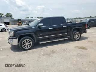 2016 GMC Sierra 1500 SLT with VIN 3GTU2NEC0GG253756, listed as a Copart auction lot 61725585 with 115,379 mi miles and Salvage title. Bid and sale history available at DreamBid. Image 1.