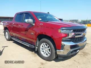2019 Chevrolet Silverado 1500 LT with VIN 1GCUYDED0KZ156731, listed as a IAAI auction lot 43013452 with 61,357 mi miles and . Bid and sale history available at DreamBid. Image 1.
