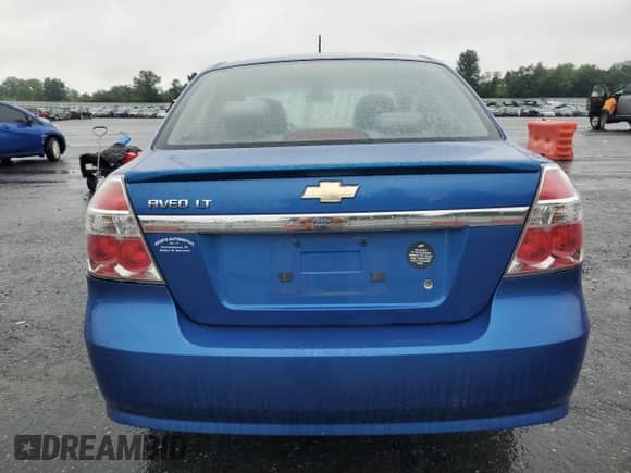 2010 Chevrolet Aveo 1LT с VIN KL1TD5DE9AB089469, выставлен на аукционе Copart как лот 69442865 с пробегом 98 723 миль миль и Списание • Salvage title. История ставок и продаж доступна на DreamBid. Изображение 6.