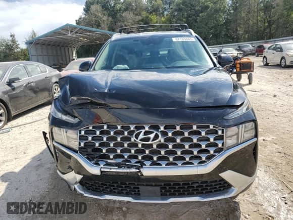 2021 Hyundai Santa Fe SEL z VIN 5NMS24AJ9MH316455, wystawiony jako Copart lot #82165045 z przebiegiem 46 870 mil mil oraz Nie do naprawy • Non repairable. Historia ofert i sprzedaży dostępna na DreamBid. Obrazek 5.