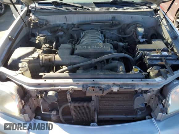 2004 Toyota Tundra SR5 with VIN 5TBRT34154S452539, listed as a Copart auction lot 89733575 with 403,692 mi miles and Clean title. Bid and sale history available at DreamBid. Image 11.