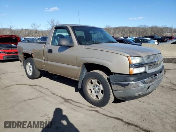 2005 Chevrolet Silverado 1500 with VIN 1GCEK14X05Z188406, listed as a Copart auction lot 46867875 with 202,282 mi miles and Clean title. Bid and sale history available at DreamBid. Image 4.