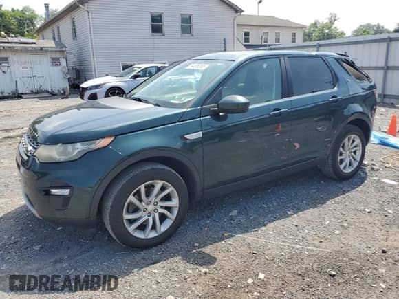 2016 Land Rover Discovery Sport HSE with VIN SALCR2BGXGH589314, listed as a Copart auction lot 64498385 with 103,825 mi miles and Salvage title. Bid and sale history available at DreamBid. Image 1.