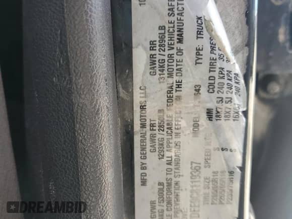 2012 Chevrolet Colorado 2LT with VIN 1GCHTDFE9C8119367, listed as a Copart auction lot 54530725 with 194,887 mi miles and Clean title. Bid and sale history available at DreamBid. Image 15.