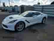 2018 Chevrolet Corvette 1LT with VIN 1G1YA2D71J5104173, listed as a Copart auction lot 90493795 with 23,391 mi miles and Non repairable. Bid and sale history available at DreamBid. Image 1.