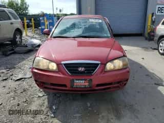 2005 Hyundai Elantra GLS z VIN KMHDN46D45U112221, wystawiony jako Copart lot #61108134 z przebiegiem 42 772 mil mil oraz Szkoda całkowita • Salvage title. Historia ofert i sprzedaży dostępna na DreamBid. Obrazek 5.