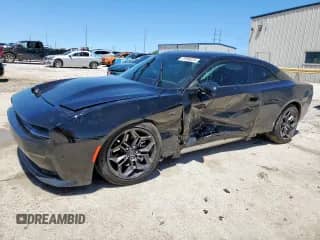 2025 Dodge Charger R/T with VIN 2C3CDBCK4SR542340, listed as a Copart auction lot 57698035 with Not provided miles and Salvage title. Bid and sale history available at DreamBid. Image 1.