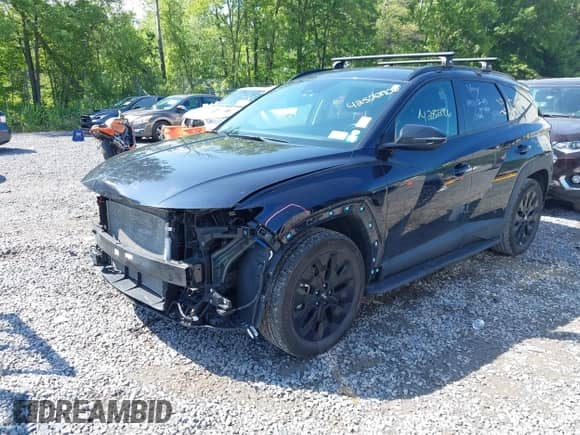 2023 Hyundai Tucson XRT with VIN KM8JFCAE5PU178564, listed as a IAAI auction lot 42522906 with 35,121 mi miles and . Bid and sale history available at DreamBid. Image 2.