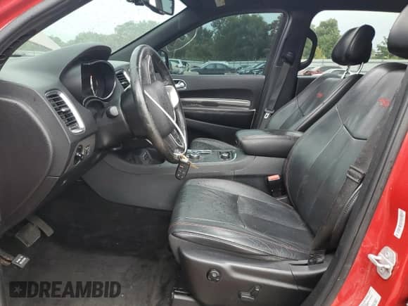 2015 Dodge Durango R/T with VIN 1C4SDJCT3FC120665, listed as a Copart auction lot 71493095 with 93,503 mi miles and Salvage title. Bid and sale history available at DreamBid. Image 7.