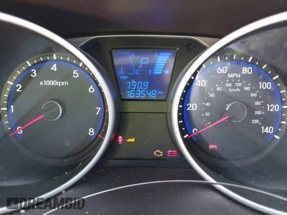 2013 Hyundai Tucson Limited с VIN KM8JUCAC5DU756890, выставлен на аукционе IAAI как лот 42781647 с пробегом 163 548 миль миль и . История ставок и продаж доступна на DreamBid. Изображение 7.