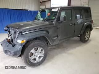 2021 Jeep Wrangler Unlimited Sport S с VIN 1C4HJXDN7MW744535, выставлен на аукционе Copart как лот 52143825 с пробегом 70 285 миль миль и Списание • Salvage title. История ставок и продаж доступна на DreamBid. Изображение 1.