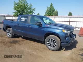 2023 Chevrolet Silverado 1500 RST with VIN 2GCUDEED5P1110507, listed as a IAAI auction lot 42429596 with 65,275 mi miles and . Bid and sale history available at DreamBid. Image 1.