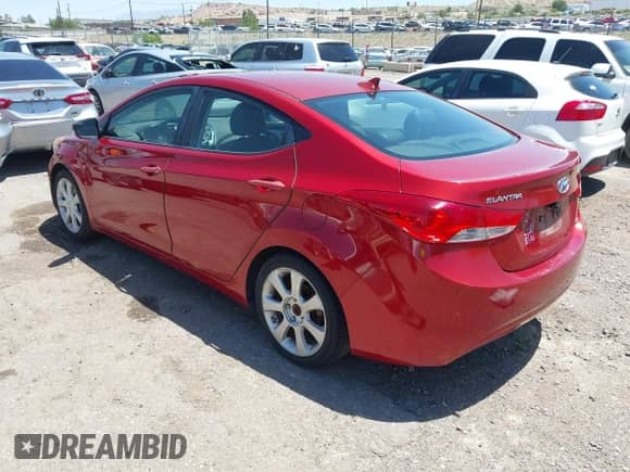 2011 Hyundai Elantra Limited z VIN KMHDH4AE3BU155726, wystawiony jako IAAI lot #42675896 z przebiegiem 118 872 mil mil oraz . Historia ofert i sprzedaży dostępna na DreamBid. Obrazek 3.