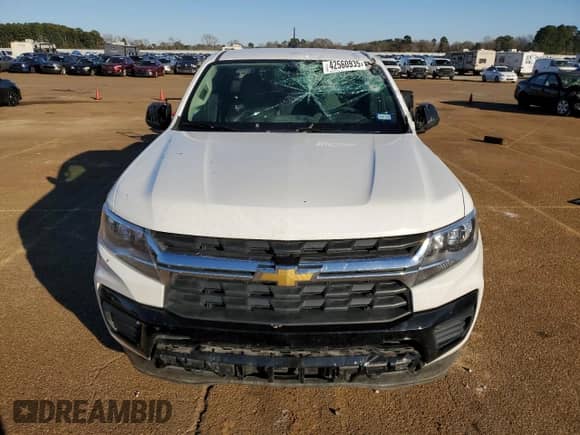 2022 Chevrolet Colorado 4WD Work Truck z VIN 1GCHTBEN0N1163808, wystawiony jako Copart lot #42560935 z przebiegiem 68 985 mil mil oraz Czysty tytuł • Clean title. Historia ofert i sprzedaży dostępna na DreamBid. Obrazek 5.