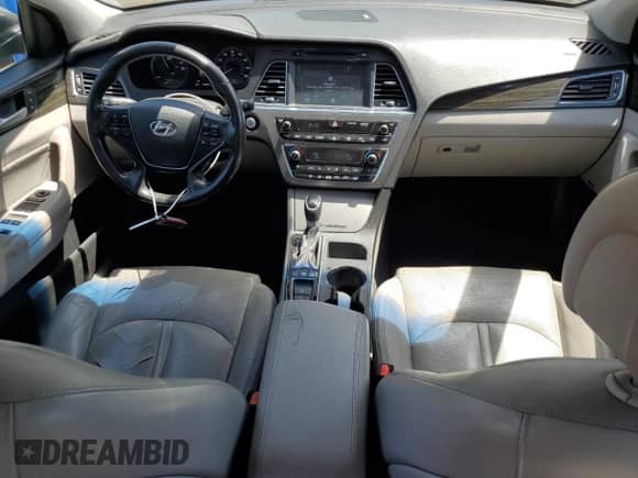 2017 Hyundai Sonata Limited with VIN KMHE54L23HA074719, listed as a Copart auction lot 65992205 with 170,386 mi miles and Salvage title. Bid and sale history available at DreamBid. Image 8.