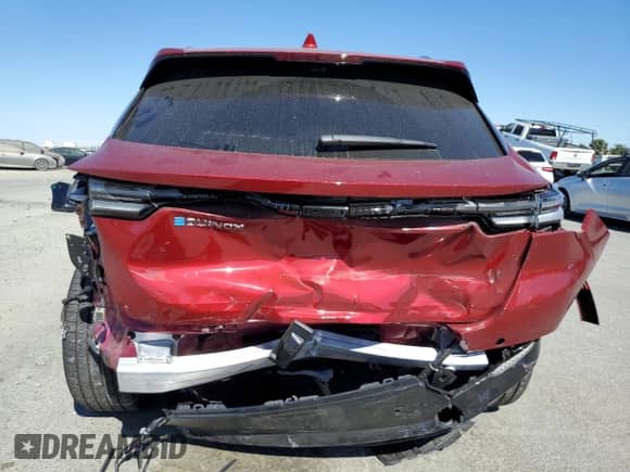 2025 Chevrolet Equinox EV LT z VIN 3GN7DLRP5SS124577, wystawiony jako Copart lot #68978075 z przebiegiem 9 657 mil mil oraz Szkoda całkowita • Salvage title. Historia ofert i sprzedaży dostępna na DreamBid. Obrazek 6.