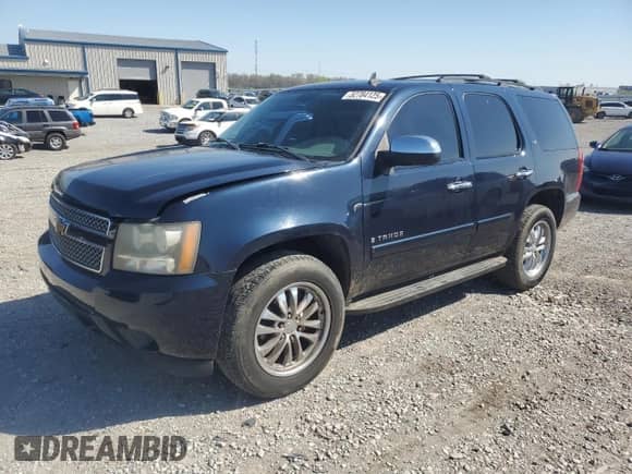 2007 Chevrolet Tahoe LS with VIN 1GNFK13057J382947, listed as a Copart auction lot 52784125 with 264,014 mi miles and Salvage title. Bid and sale history available at DreamBid. Image 1.