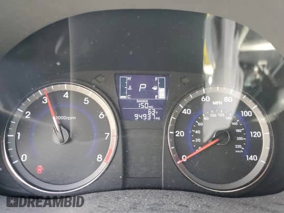 2017 Hyundai Accent SE z VIN KMHCT4AE1HU388166, wystawiony jako Copart lot #54510655 z przebiegiem 94 937 mil mil oraz Szkoda całkowita • Salvage title. Historia ofert i sprzedaży dostępna na DreamBid. Obrazek 9.