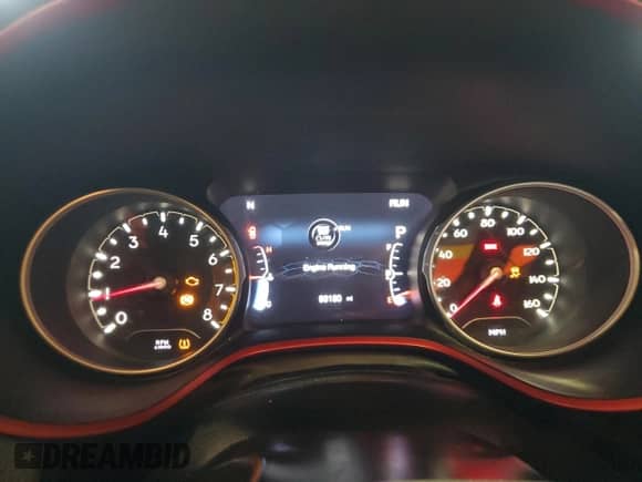 2018 Jeep Compass Trailhawk with VIN 3C4NJDDB0JT457160, listed as a Copart auction lot 67395135 with 93,180 mi miles and Non repairable. Bid and sale history available at DreamBid. Image 9.