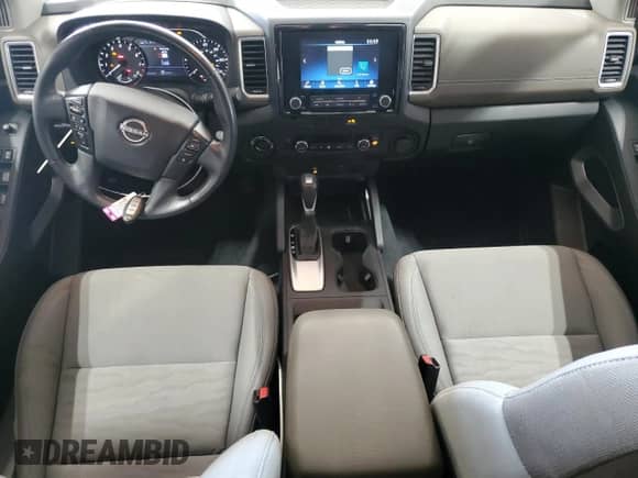 2022 Nissan Frontier S with VIN 1N6ED1FKXNN611024, listed as a Copart auction lot 80066225 with 47,019 mi miles and Salvage title. Bid and sale history available at DreamBid. Image 8.