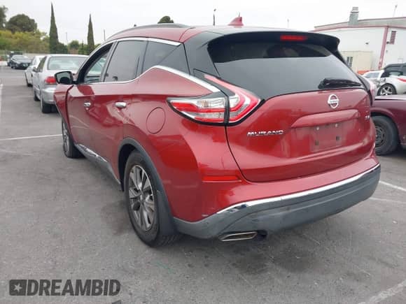 2017 Nissan Murano S with VIN 5N1AZ2MGXHN123411, listed as a IAAI auction lot 42788868 with 134,820 mi miles and . Bid and sale history available at DreamBid. Image 3.