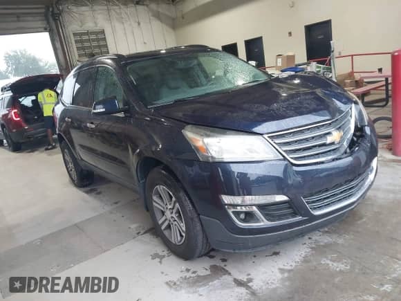 2017 Chevrolet Traverse LT с VIN 1GNKRHKD1HJ284345, выставлен на аукционе IAAI как лот 42901641 с пробегом 128 725 миль миль и . История ставок и продаж доступна на DreamBid. Изображение 1.
