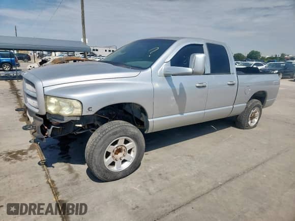 2005 Dodge 2500 SLT with VIN 3D7KR28C85G704089, listed as a Copart auction lot 67391105 with Not provided miles and Clean title. Bid and sale history available at DreamBid. Image 1.