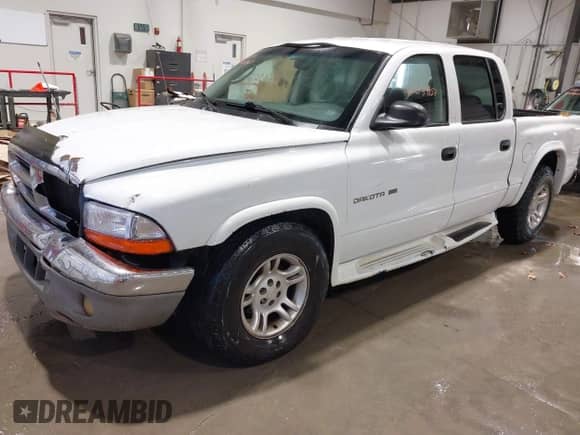 2001 Dodge Dakota Sport with VIN 1B7HL2AX21S259774, listed as a IAAI auction lot 41165907 with 311,576 mi miles and . Bid and sale history available at DreamBid. Image 2.