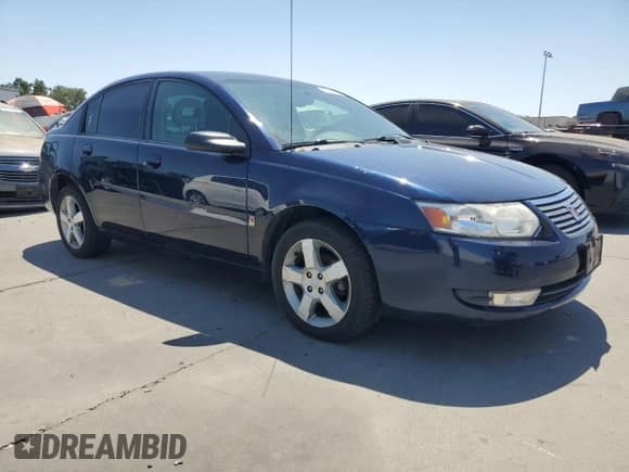 2007 Saturn ION ION 3 with VIN 1G8AL55FX7Z144399, listed as a Copart auction lot 62217155 with 133,682 mi miles and Salvage title. Bid and sale history available at DreamBid. Image 4.