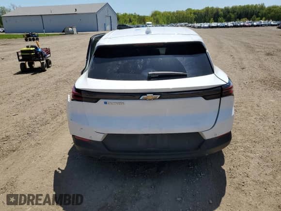 2025 Chevrolet Equinox EV LT с VIN 3GN7DLRP8SS138425, выставлен на аукционе Copart как лот 56560955 с пробегом 19 961 миль миль и Списание • Salvage title. История ставок и продаж доступна на DreamBid. Изображение 6.