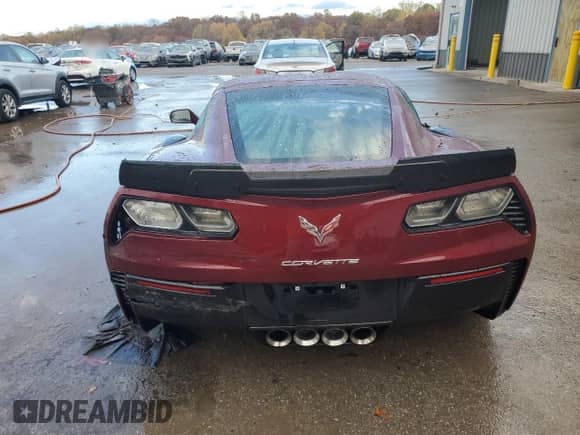 2016 Chevrolet Corvette Z06 2LZ с VIN 1G1YR2D62G5608952, выставлен на аукционе Copart как лот 78149904 с пробегом 10 528 миль миль и Списание • Salvage title. История ставок и продаж доступна на DreamBid. Изображение 6.