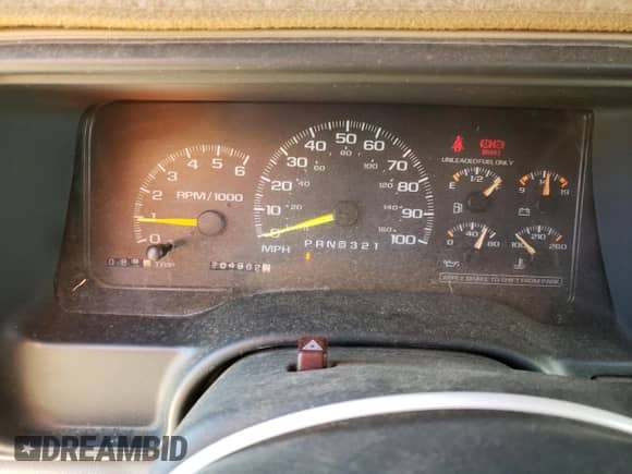 1999 Chevrolet Tahoe с VIN 1GNEC13R3XJ382890, выставлен на аукционе Copart как лот 53373665 с пробегом 204 962 миль миль и Чистый • Clean title. История ставок и продаж доступна на DreamBid. Изображение 9.