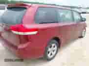 2013 Toyota Sienna L with VIN 5TDZK3DC7DS298153, listed as a IAAI auction lot 42435839 with 161,725 mi miles and . Bid and sale history available at DreamBid. Image 4.