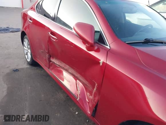 2010 Lexus IS 250 z VIN JTHCF5C26A5041659, wystawiony jako IAAI lot #41349489 z przebiegiem Nie podano mil oraz . Historia ofert i sprzedaży dostępna na DreamBid. Obrazek 6.