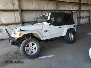 1997 Jeep Wrangler Sahara с VIN 1J4FY49S6VP523577, выставлен на аукционе Copart как лот 66736805 с пробегом 194 481 миль миль и Списание • Salvage title. История ставок и продаж доступна на DreamBid. Изображение 1.